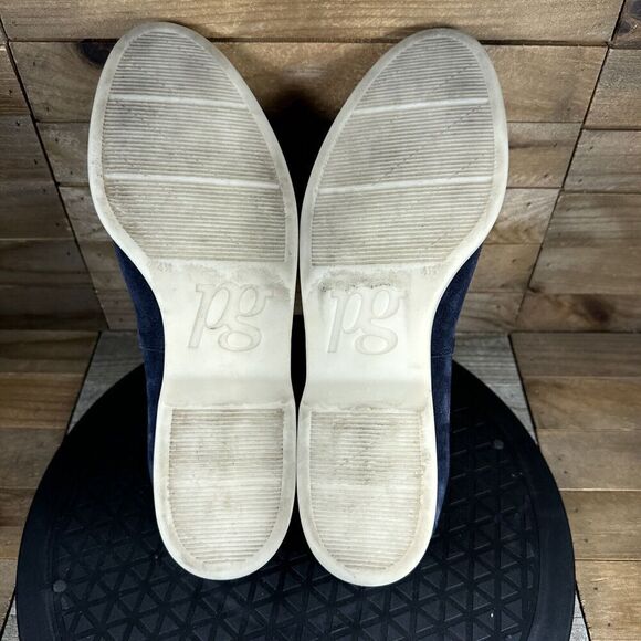 Paul Green Selby Womens Sz US 7 UK 4.5 Shoes Loafers Space Suede Navy Blue - Picture 9 of 10